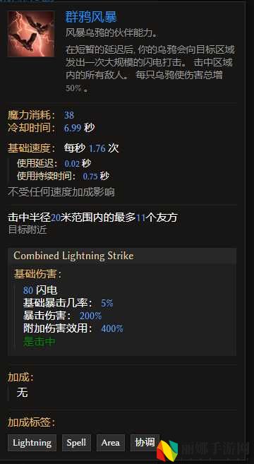 最后纪元s2赛季兽王电乌鸦bd搭配推荐