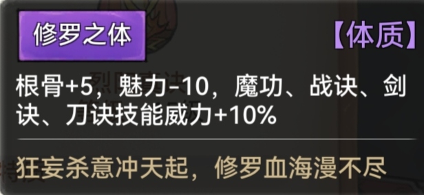最强祖师全体质图鉴一览