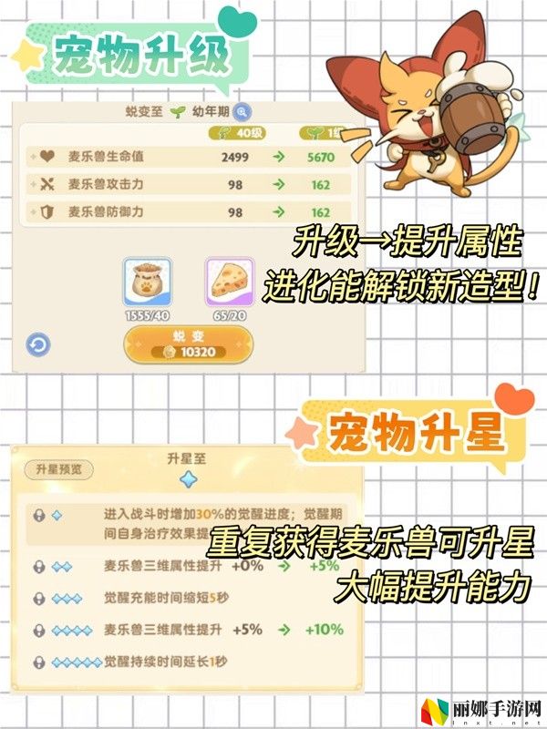 出发吧麦芬麦乐兽全方位养成攻略
