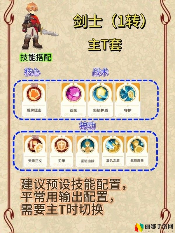 出发吧麦芬剑士0-2转技能天赋选择推荐