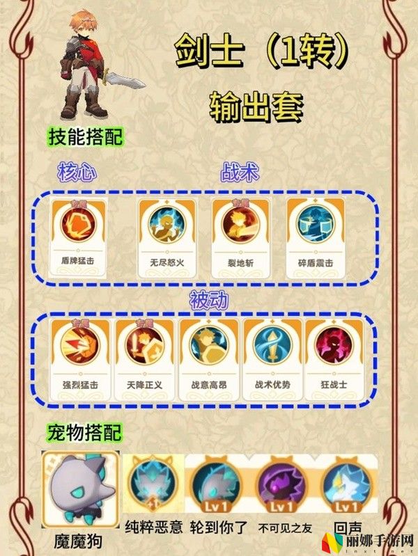 出发吧麦芬剑士0-2转技能天赋选择推荐
