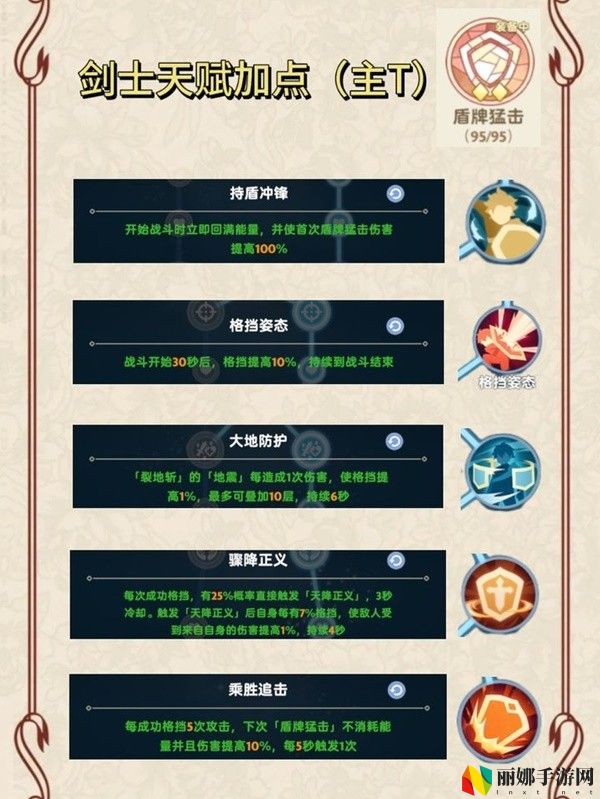 出发吧麦芬剑士0-2转技能天赋选择推荐