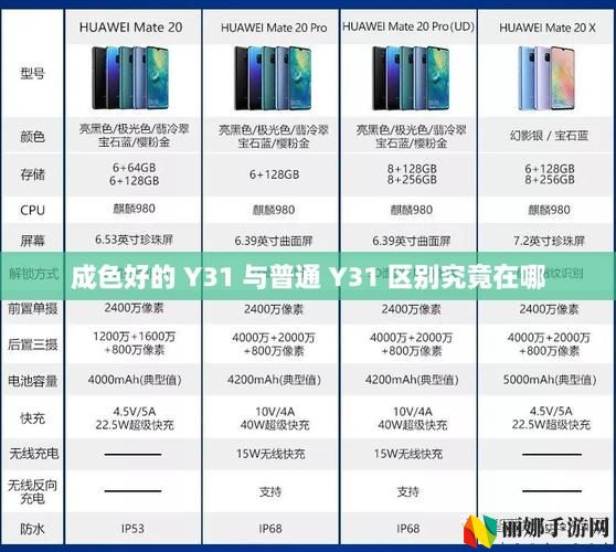 成色好Y31与普通Y31有什么不同